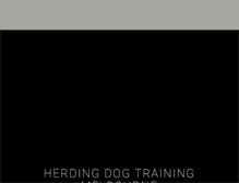 Tablet Screenshot of herdingdogtraining.com